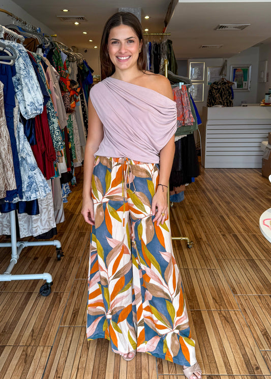 Mandy Spring Print Bottoms