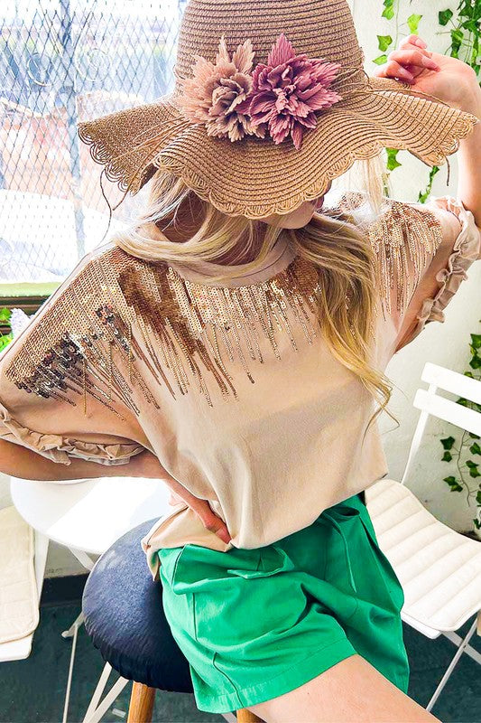 Rita Sequin Top