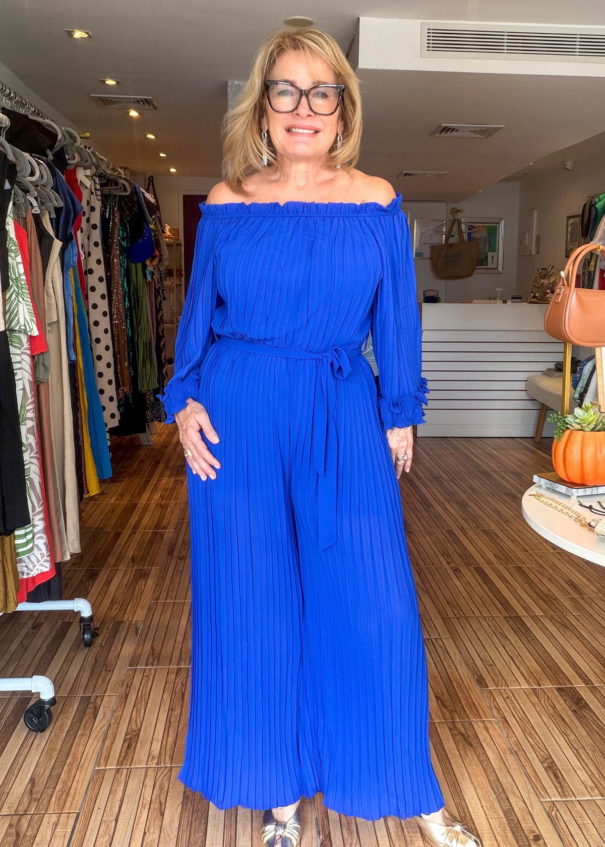 Alexia Royal Blue Jumpsuit