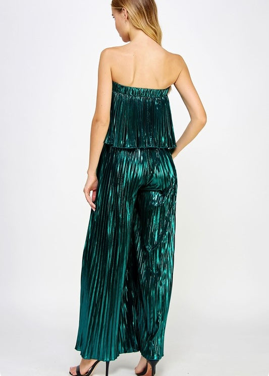 Casey Teal Jumpsuit