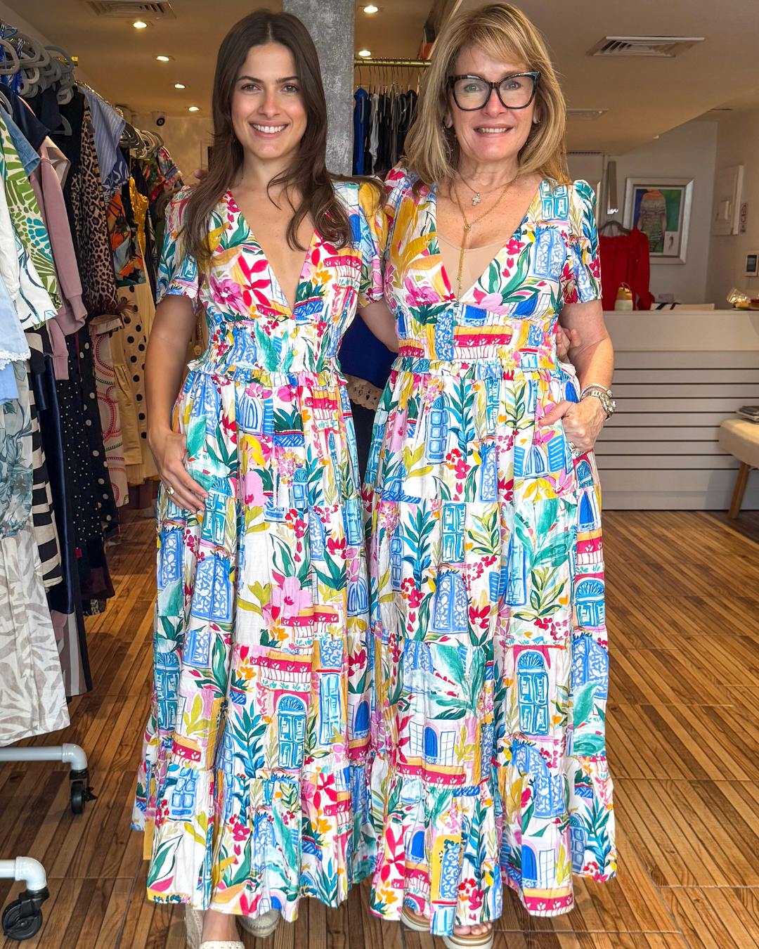 olga orange flower print dress Olga Orange Flower Print Dress