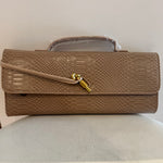 Load image into Gallery viewer, Brown Clutch Bag

