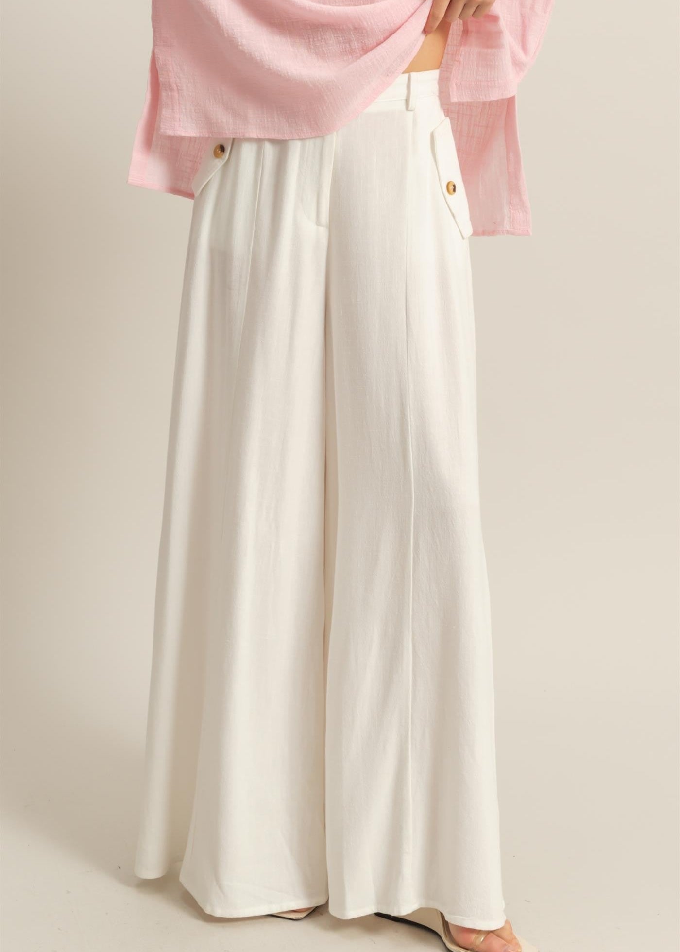 Olivia Off White Pants