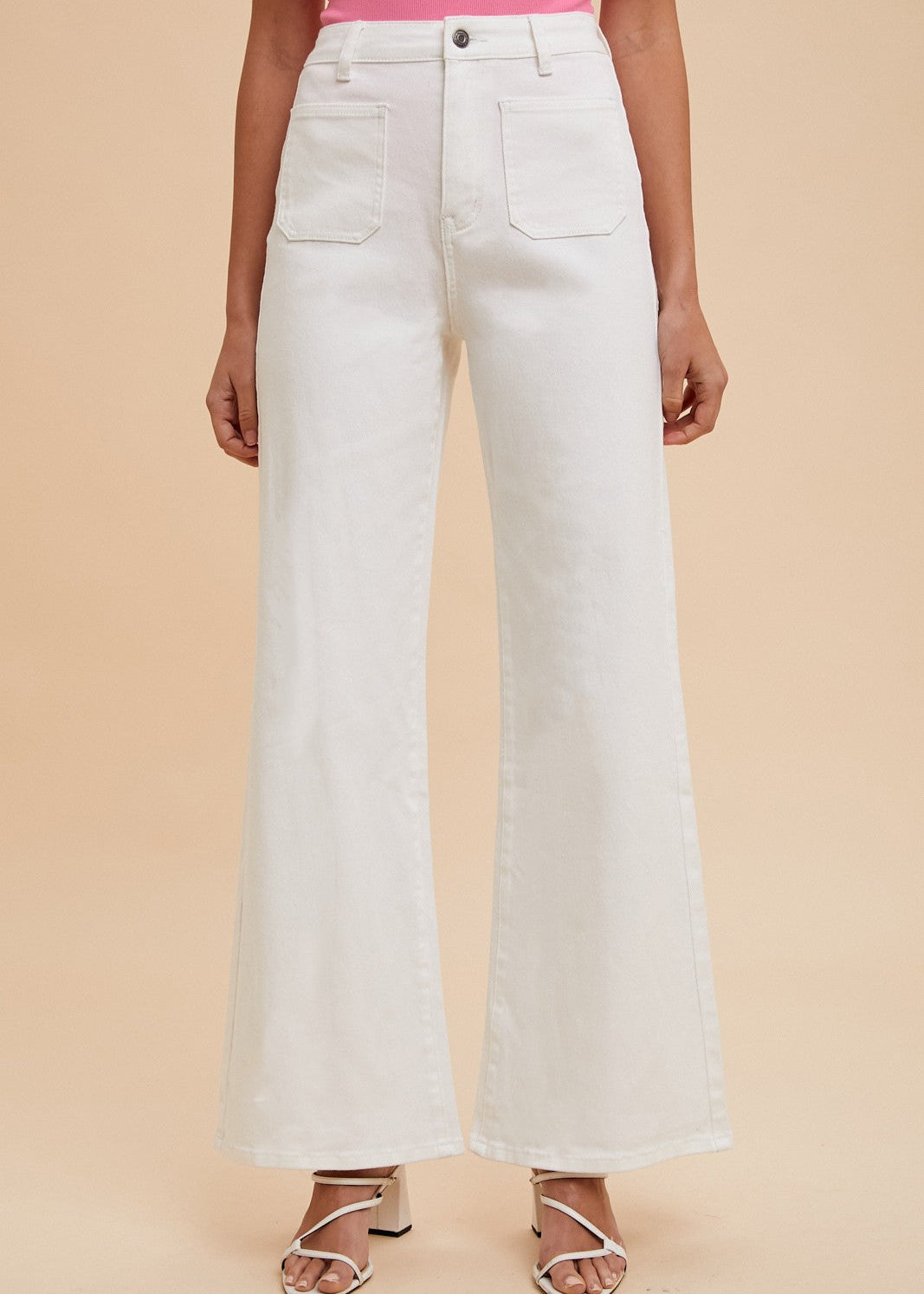 Delilah White Denim Jeans