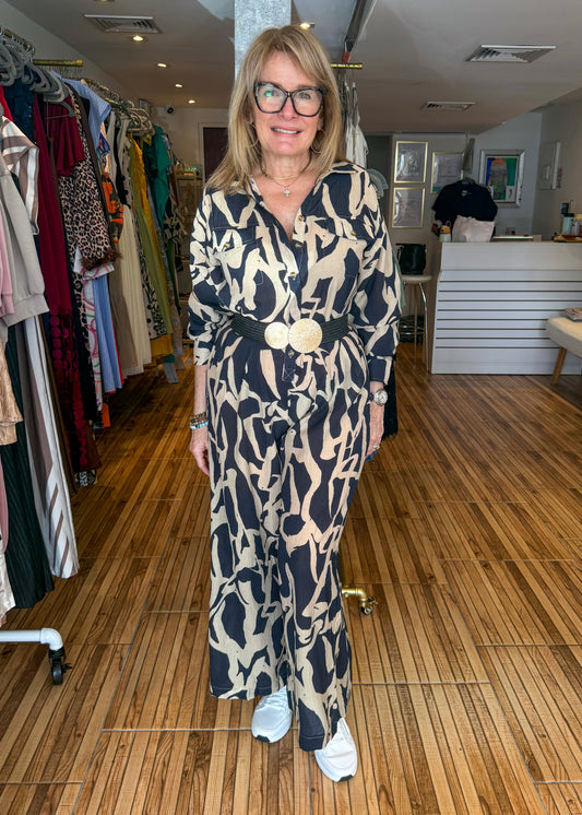 Stacy Print Jumpsuit