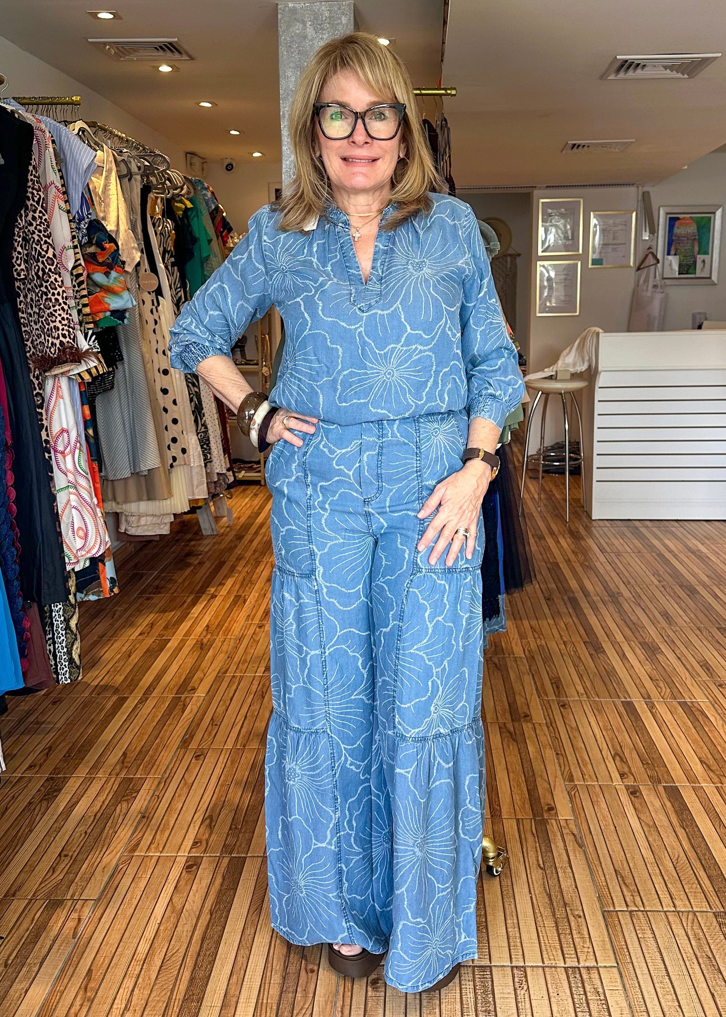 Dina Denim Set