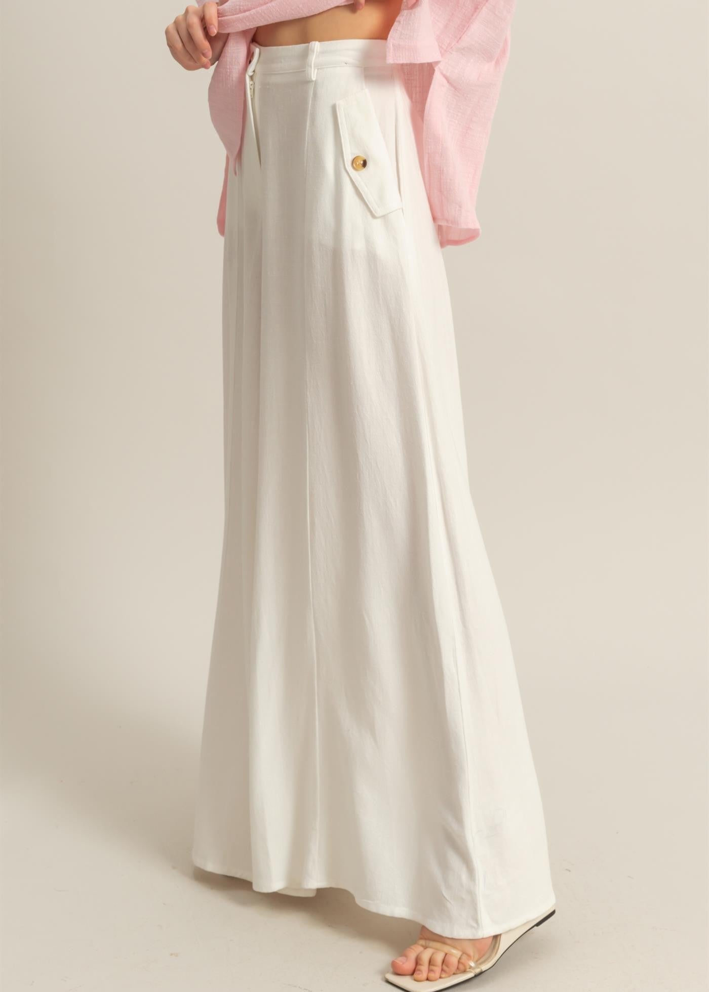 Olivia Off White Pants