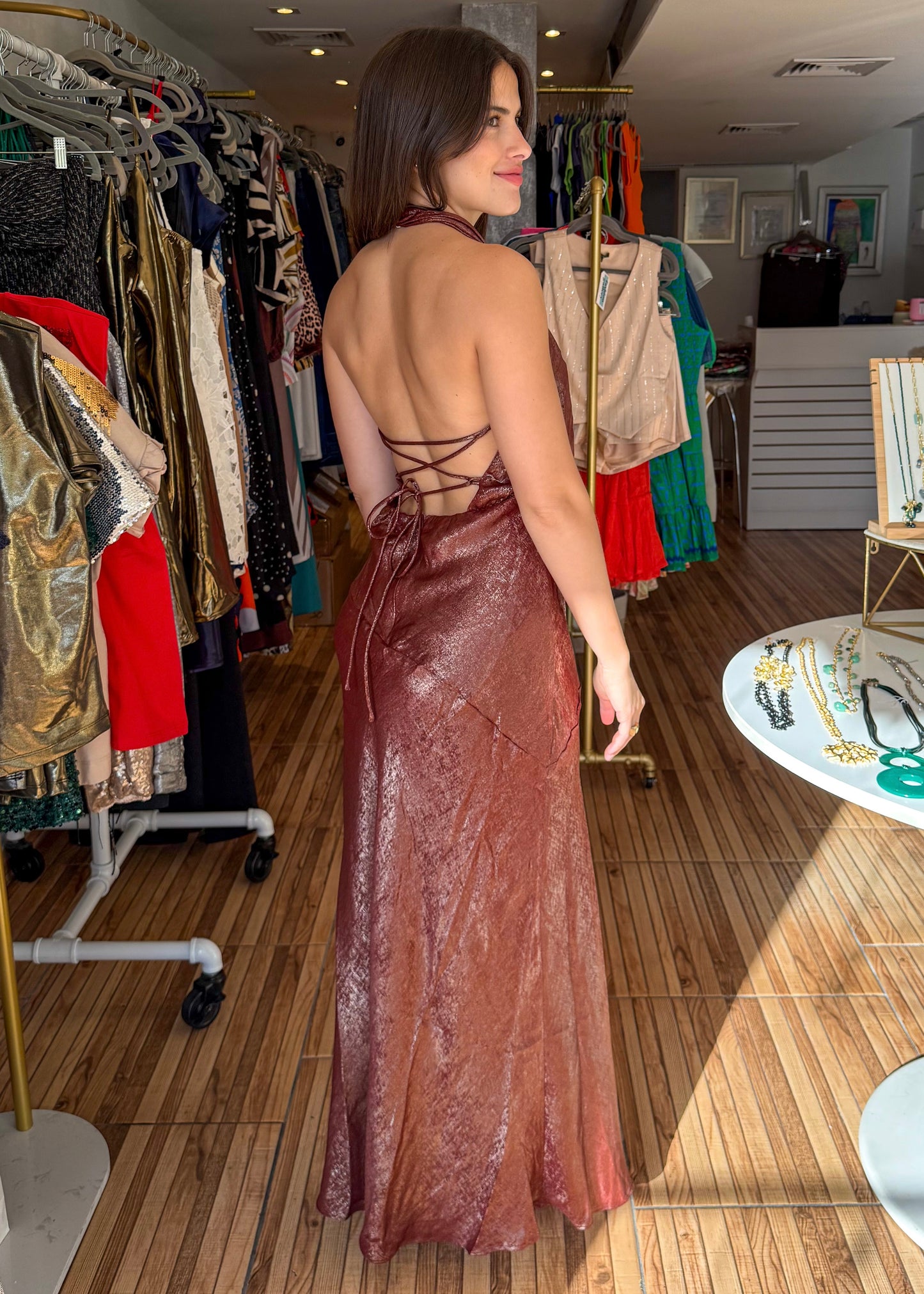 Stella Sunrise Maxi Dress