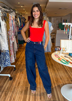 Load image into Gallery viewer, Stacy Dark Stone Jeans
