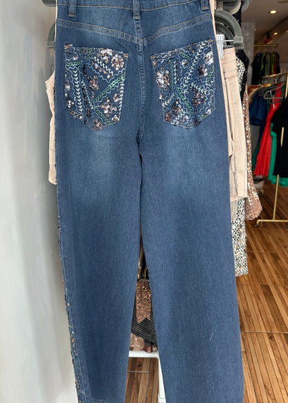 Lola Colorful Sequin Jeans