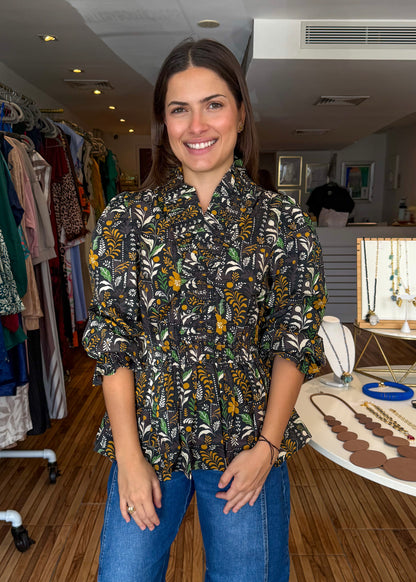 Lisa Print Top