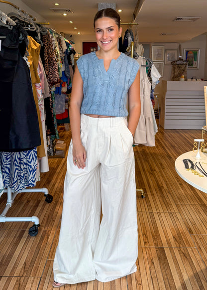 Elizabeth Ecru Pants