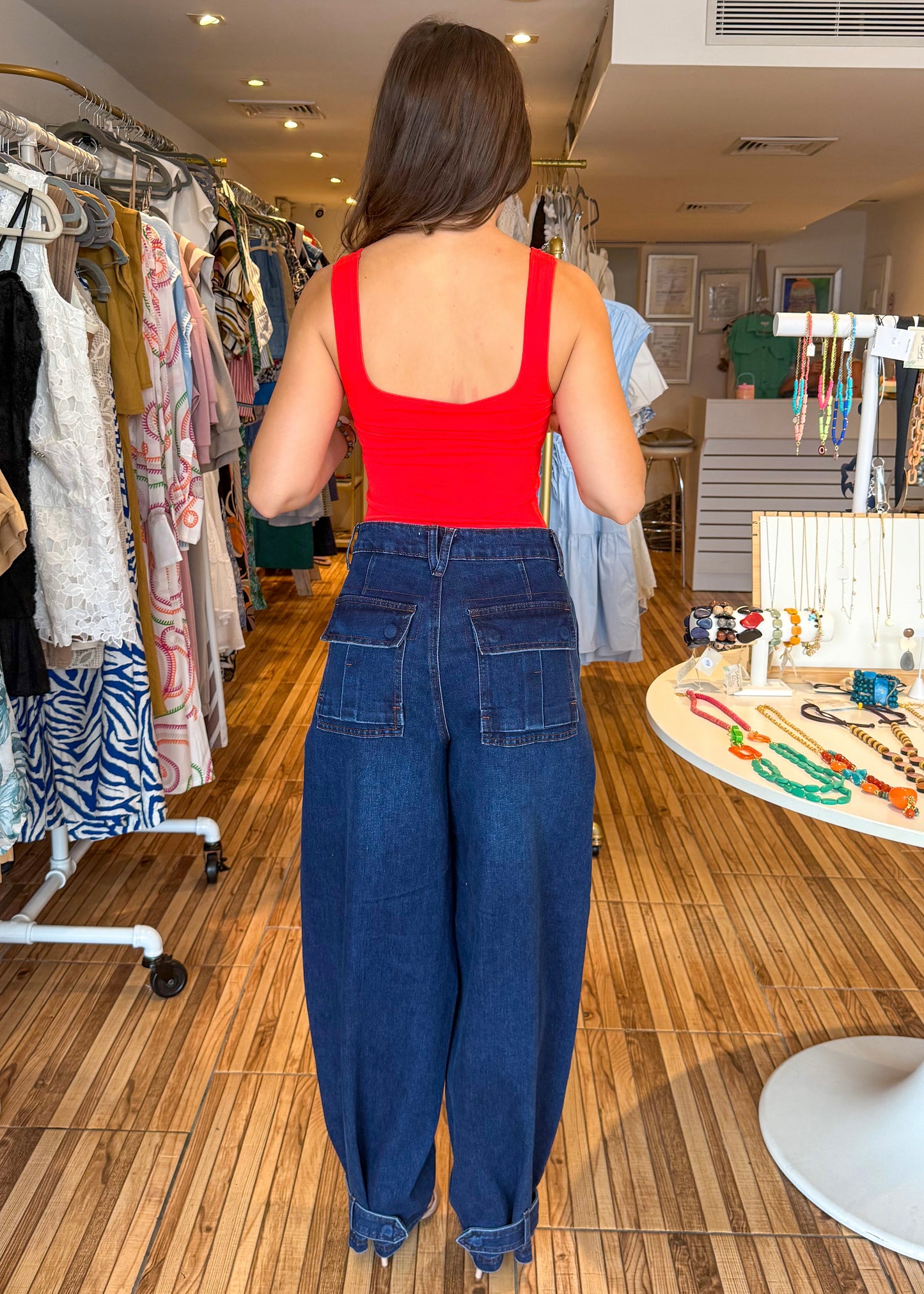 Stacy Dark Stone Jeans