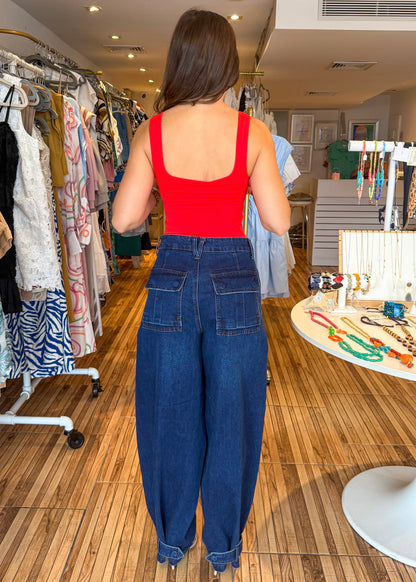 Stacy Dark Stone Jeans