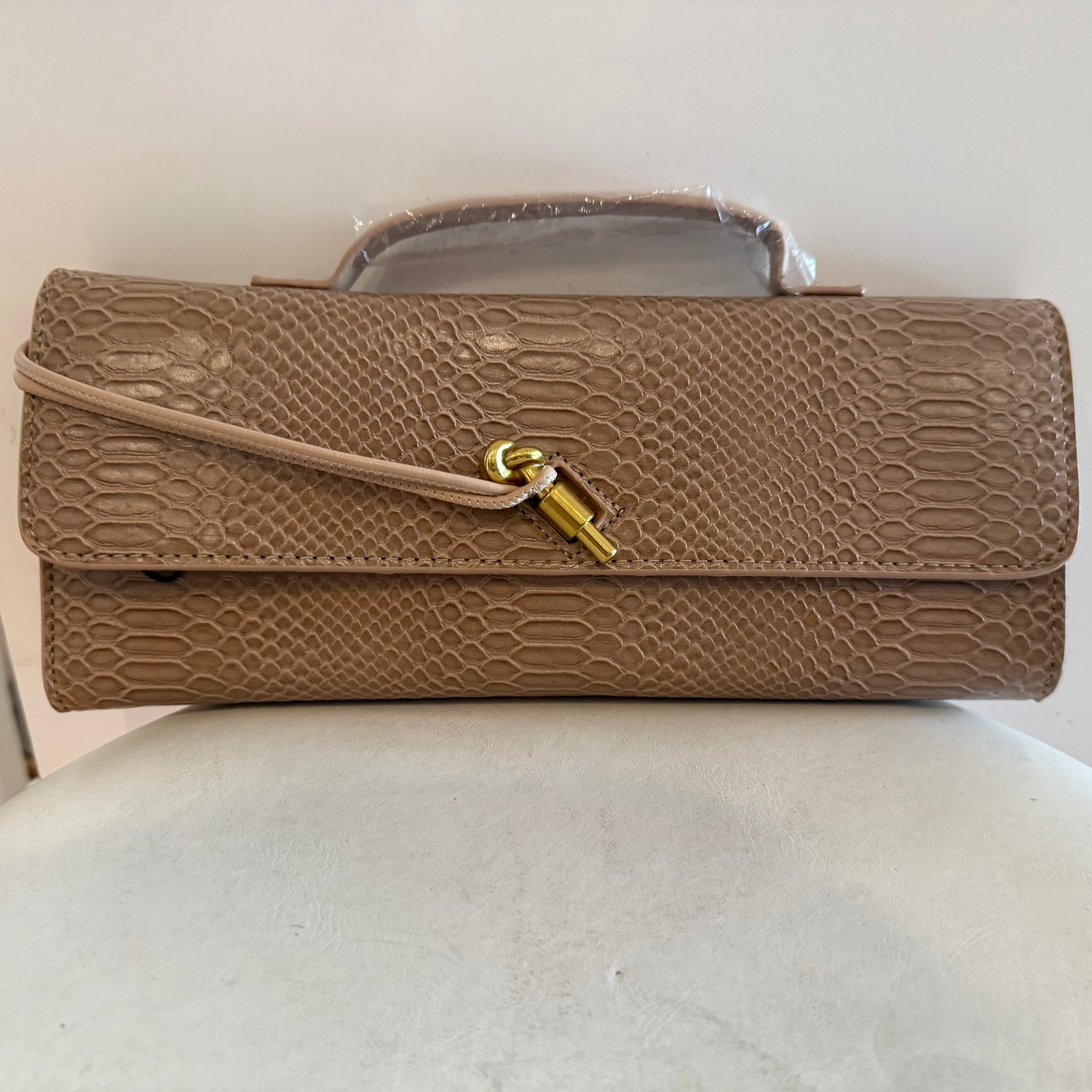 Brown Clutch Bag