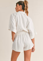 Load image into Gallery viewer, Tina Off White Romper

