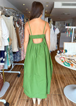 Load image into Gallery viewer, Matilda Moss Green Maxi Dress

