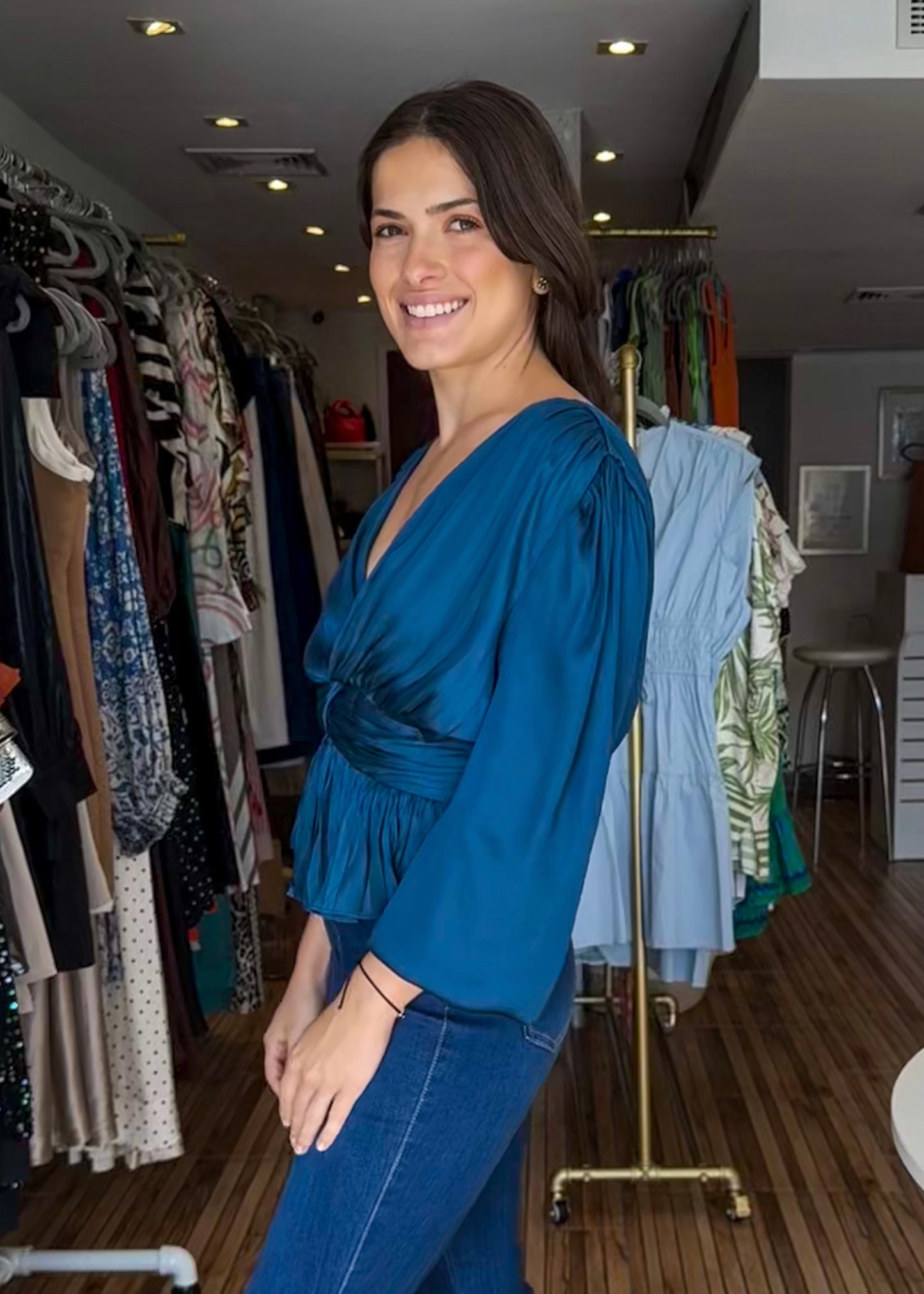 Margarita Satin Top