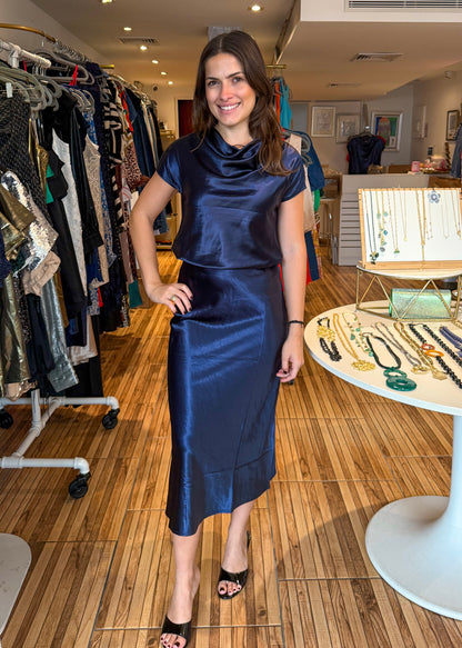 Britney Navy Blue Set