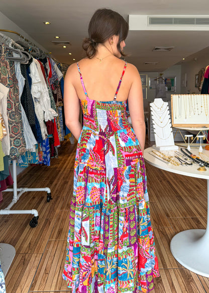 Bianca Print Maxi Dress