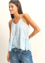 Load image into Gallery viewer, Bella Blue Top
