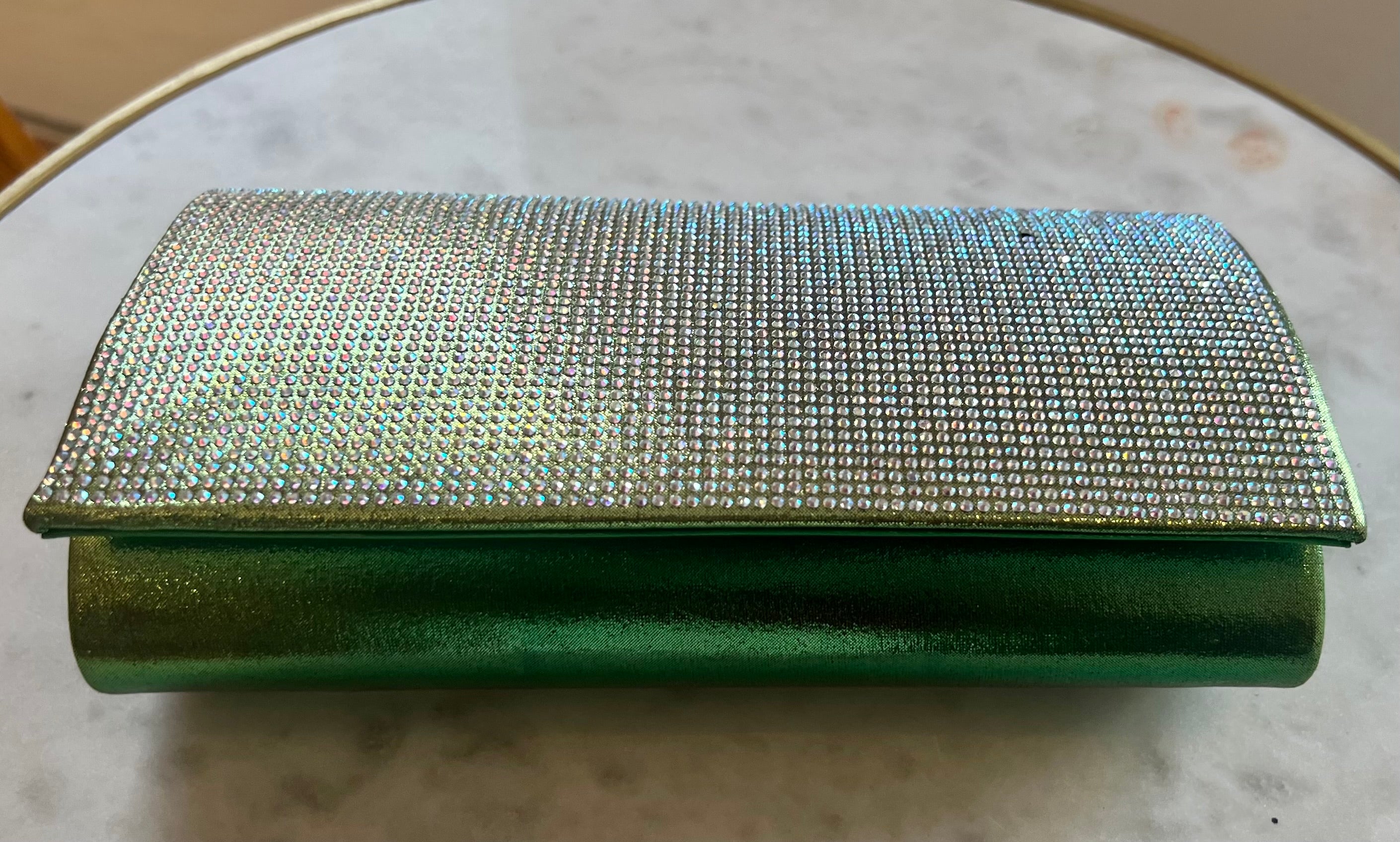 Green Sparkle Clutch