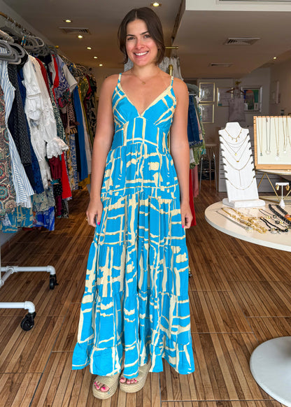Bianca Print Maxi Dress