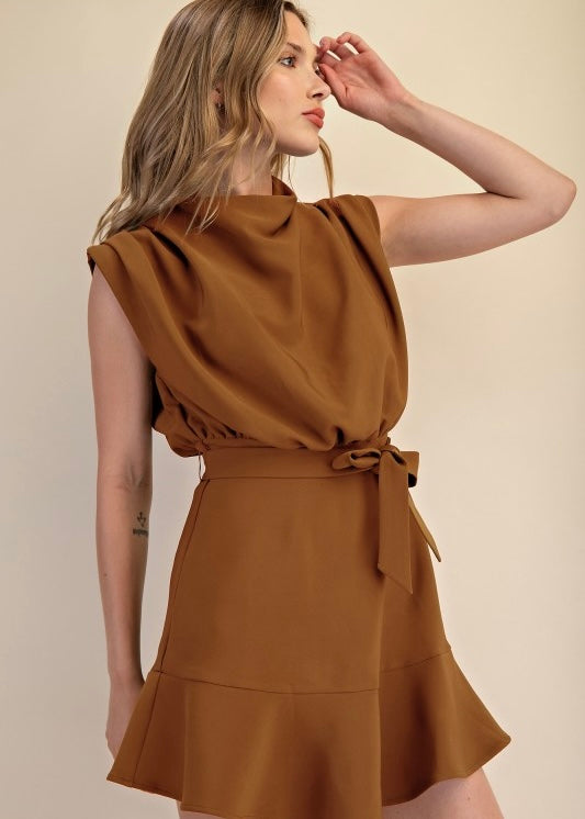 Michelle Mocha Short Dress