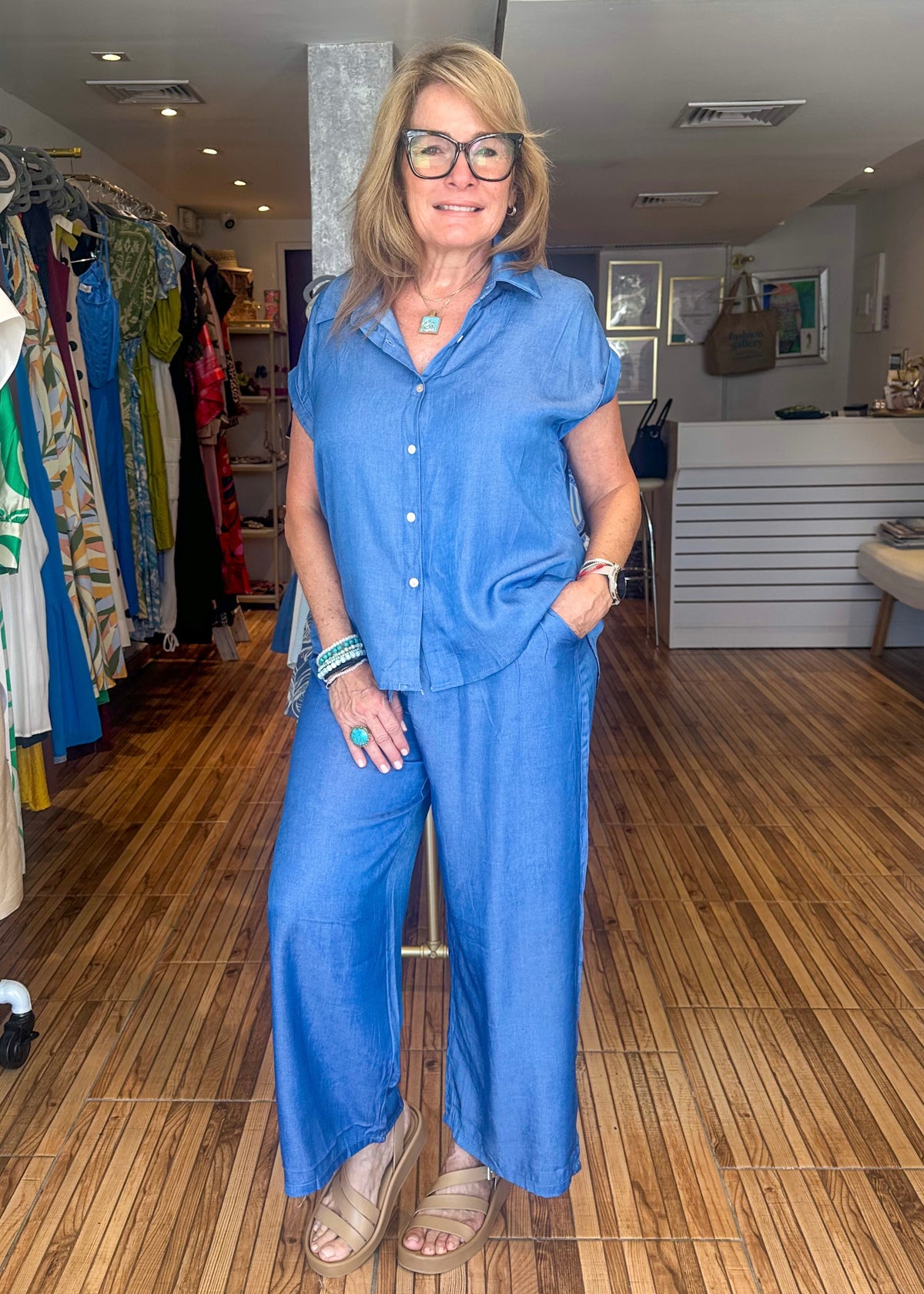 Denise Denim Set