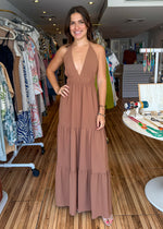 Load image into Gallery viewer, Lucy Cafe Maxi Dress
