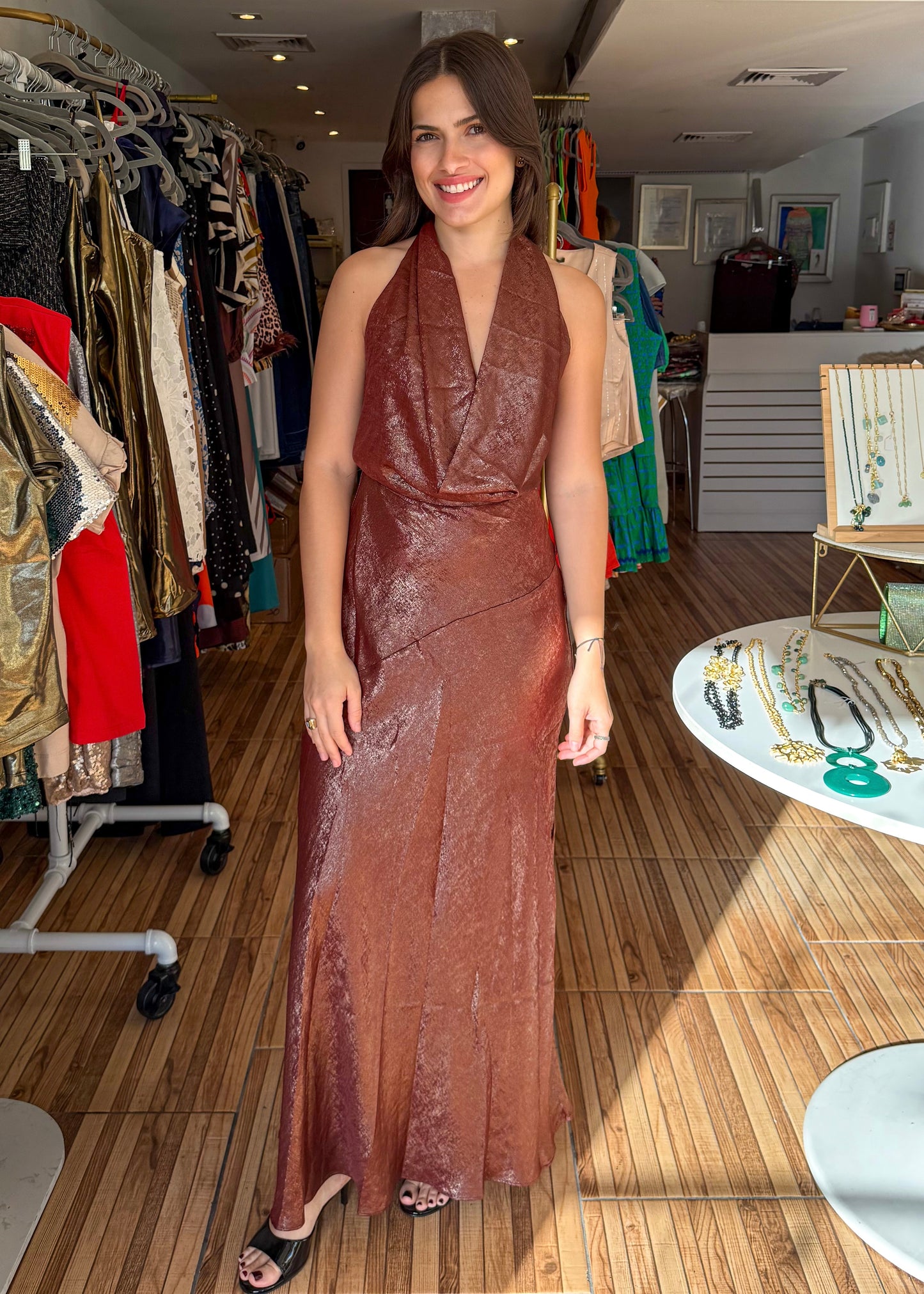 Stella Sunrise Maxi Dress