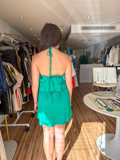 Gaby Halter Short Dress