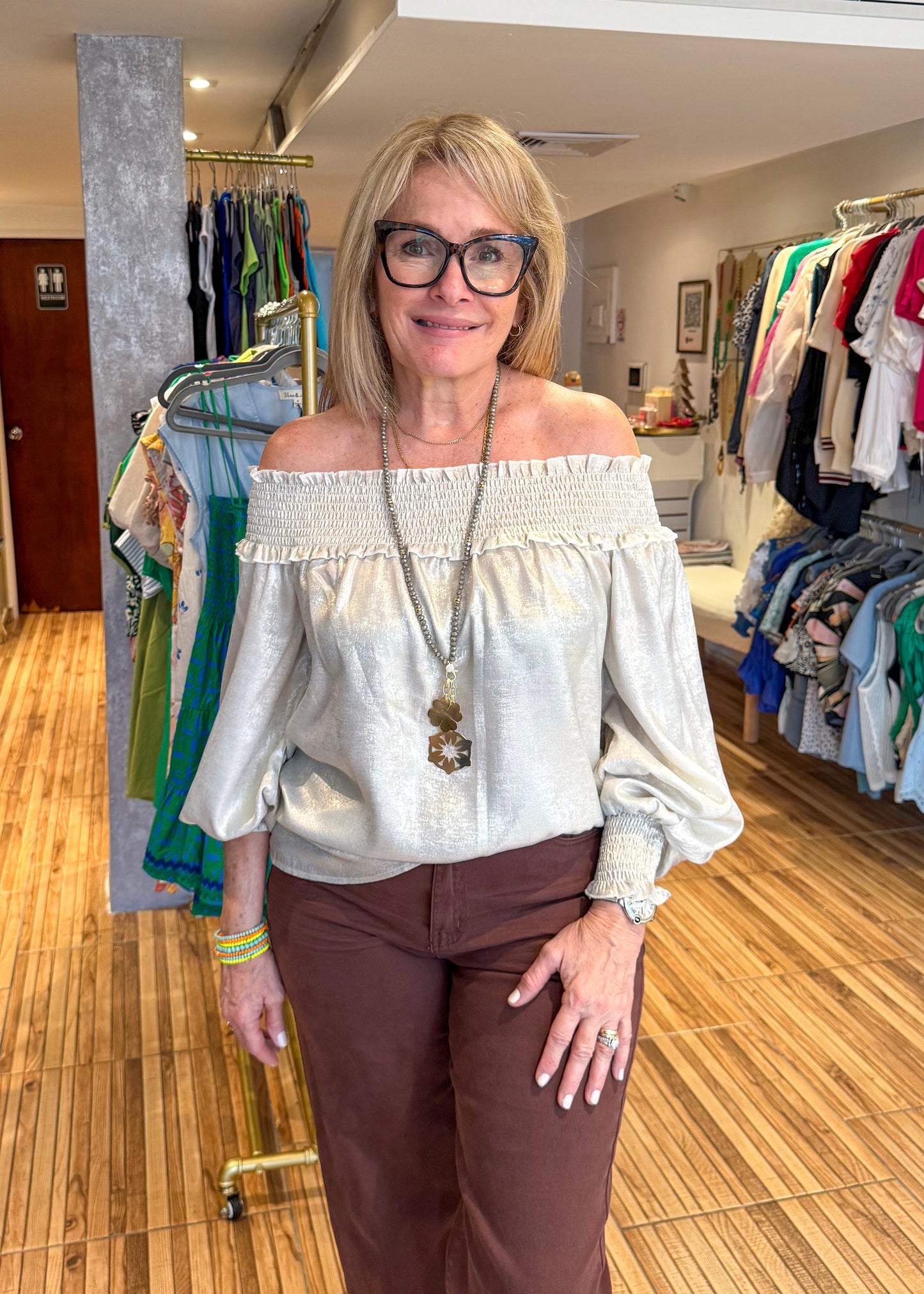 Lana Off Shoulder Top