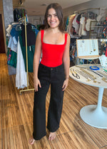 Load image into Gallery viewer, Christina Black Denim Jeans
