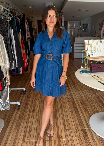 Diana Denim Short Dress