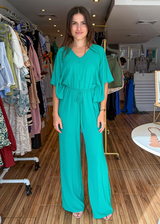 Jade Green Jumpsuit