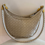 Load image into Gallery viewer, Beige &amp; Gold Bag

