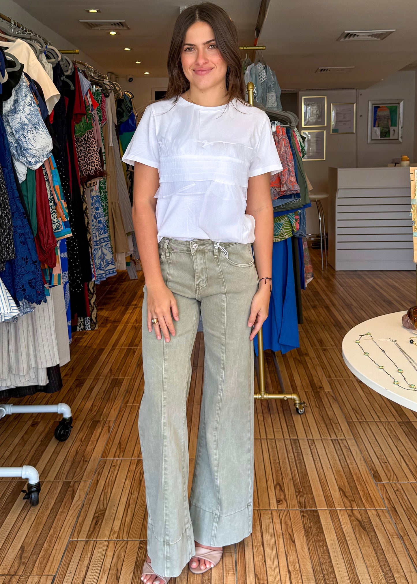 Becky Green Jeans