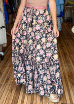Load image into Gallery viewer, Becky Flower Print Maxi Skirt
