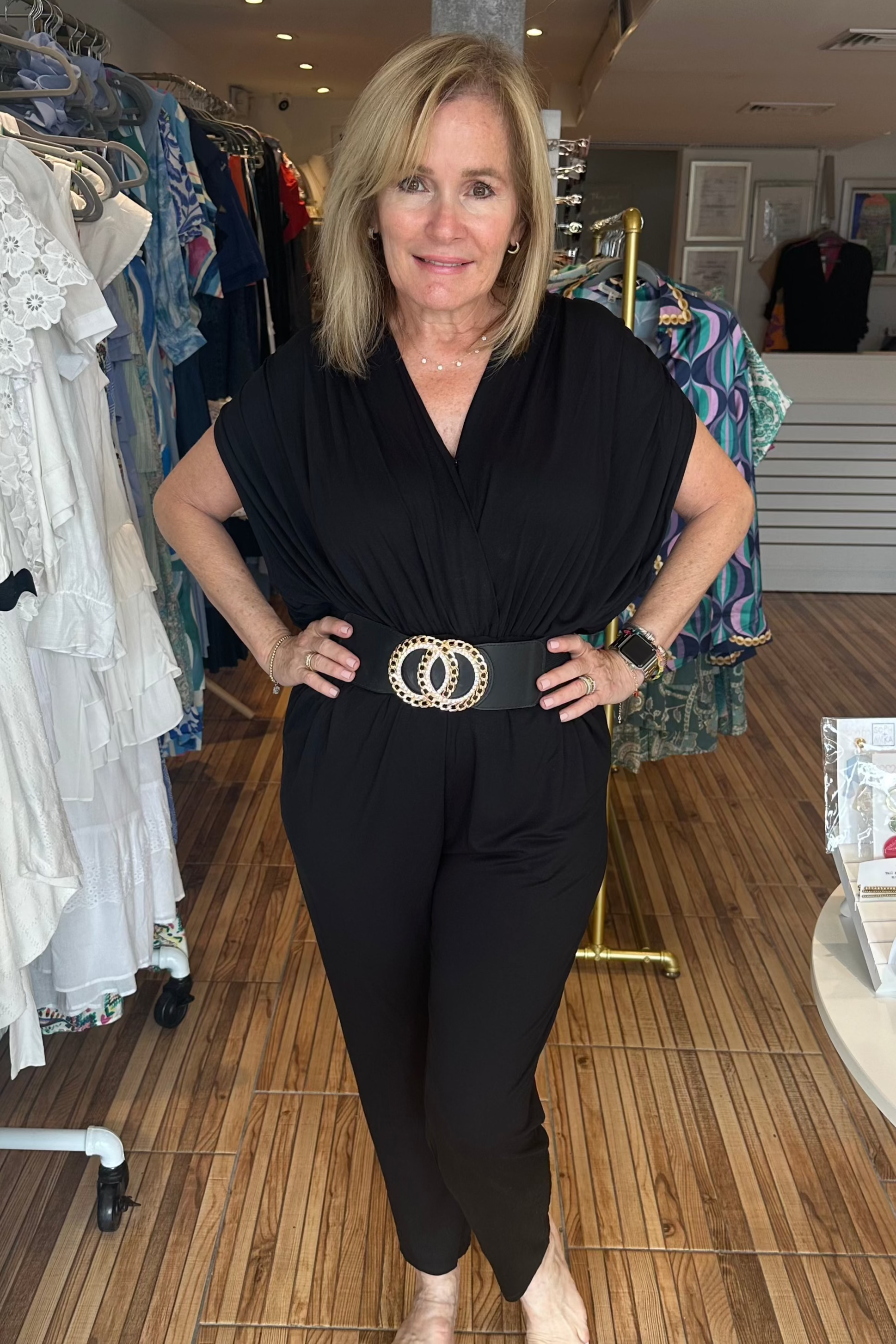 Alice Black Jumpsuit