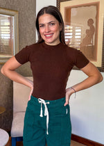 Load image into Gallery viewer, Olivia Dark Chocolate Top
