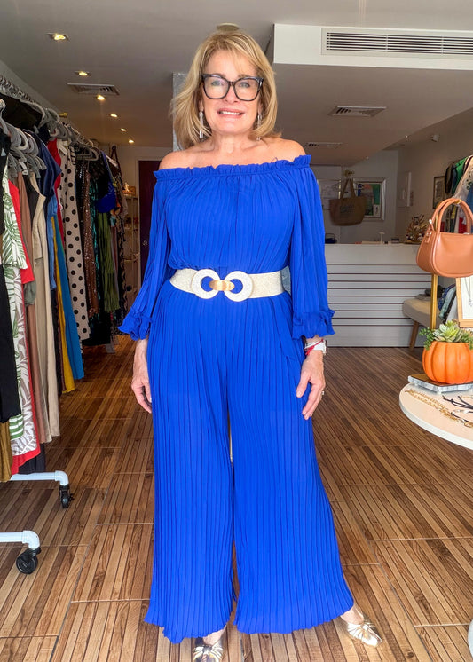 Alexia Royal Blue Jumpsuit