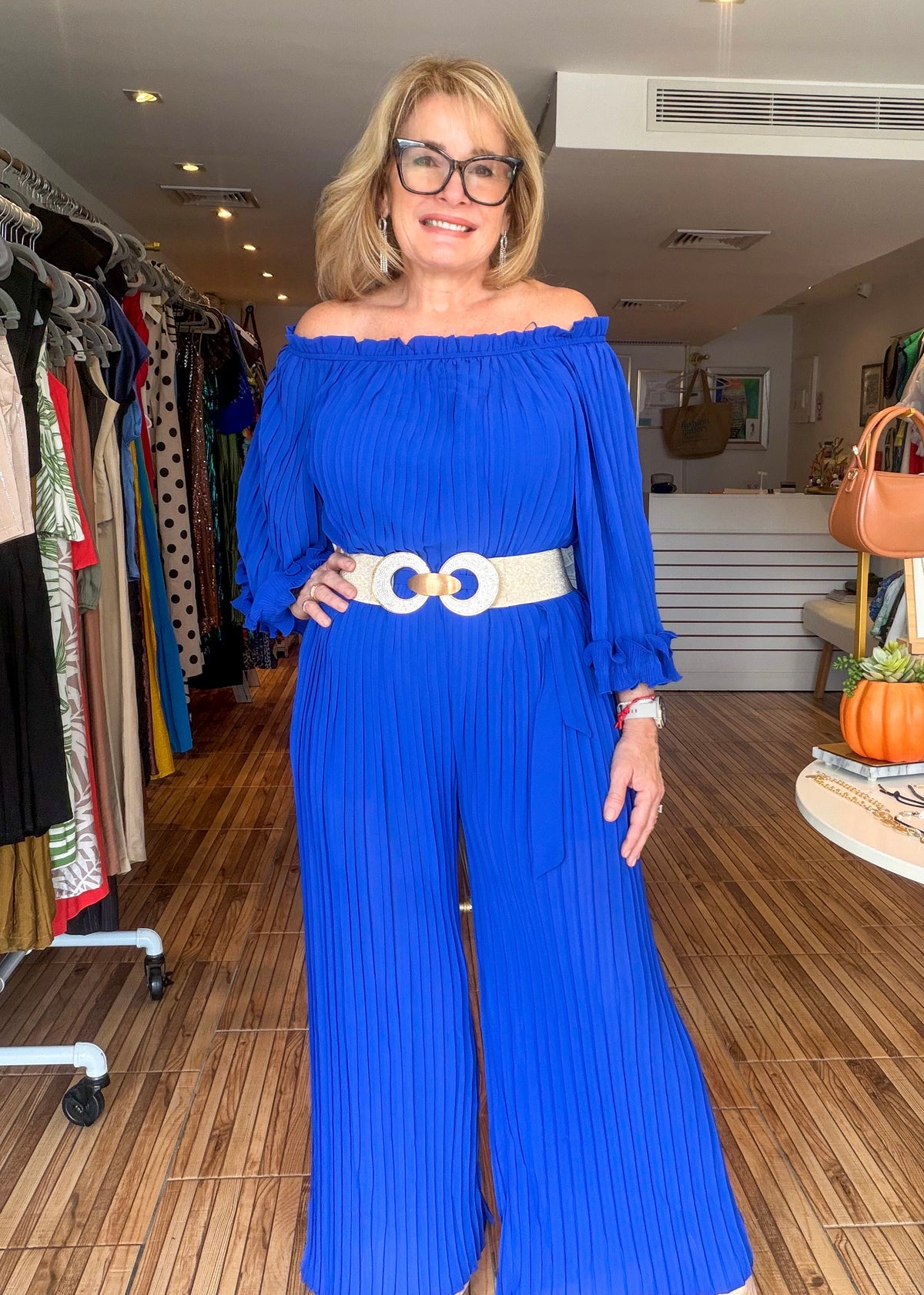 Alexia Royal Blue Jumpsuit