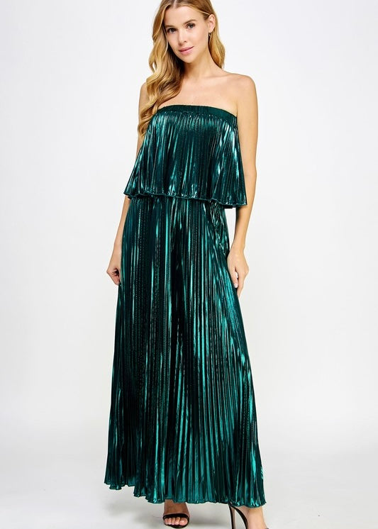 Casey Teal Jumpsuit