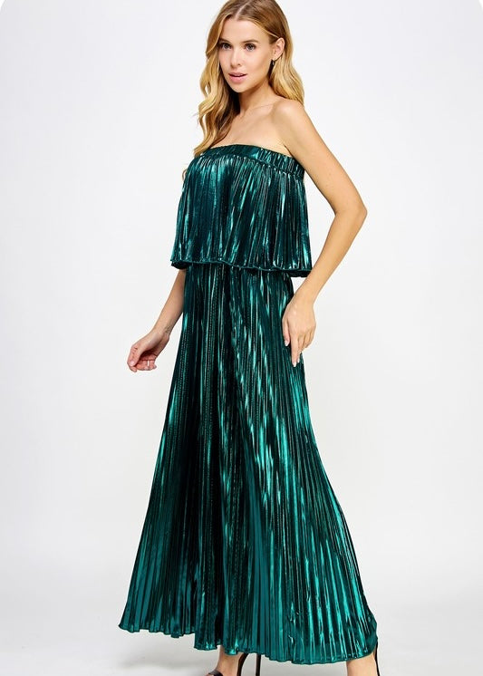 Casey Teal Jumpsuit