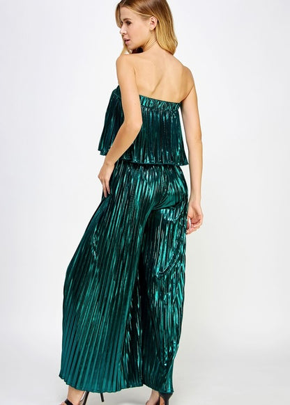 Casey Teal Jumpsuit