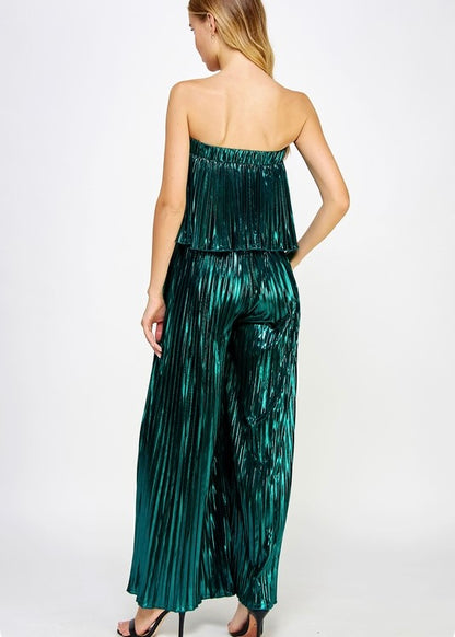 Casey Teal Jumpsuit