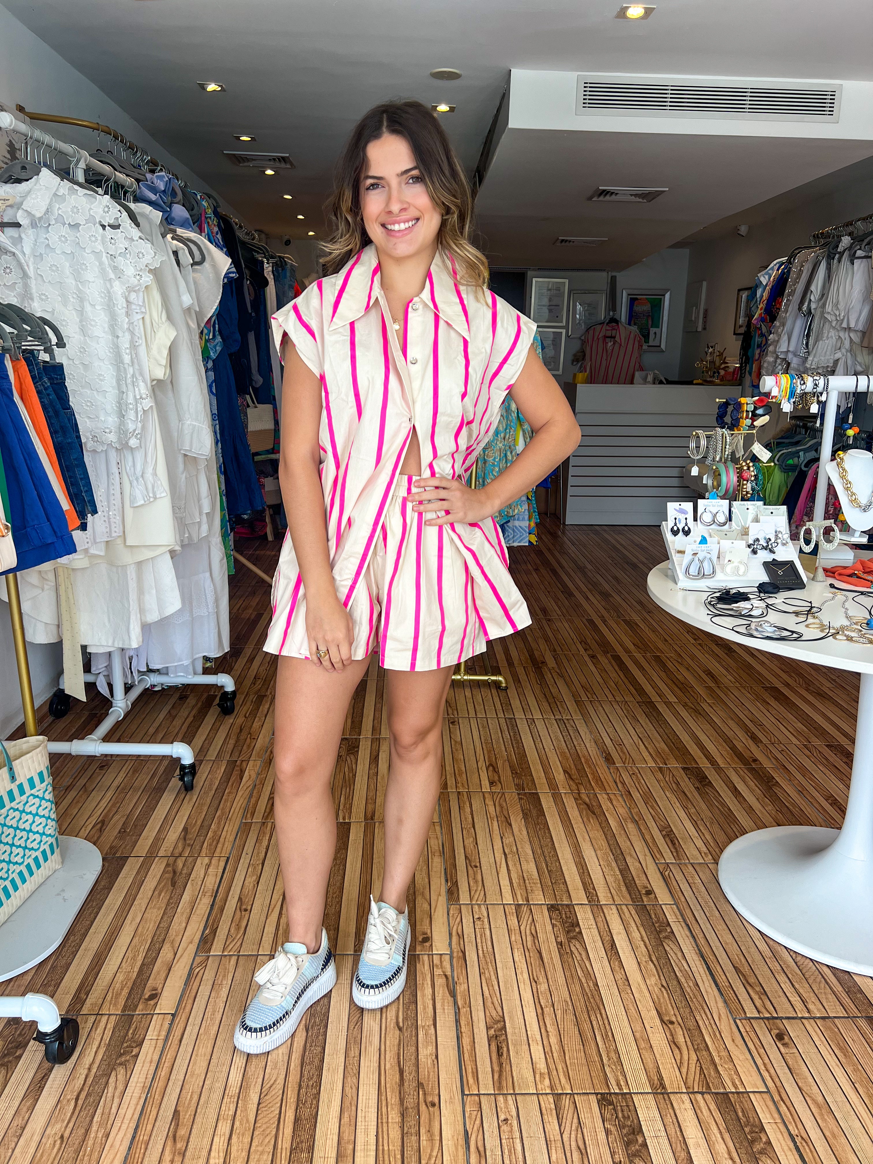 Maggie Striped Set