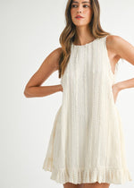 Load image into Gallery viewer, Camilla Cream Short Dress
