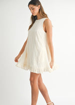 Load image into Gallery viewer, Camilla Cream Short Dress
